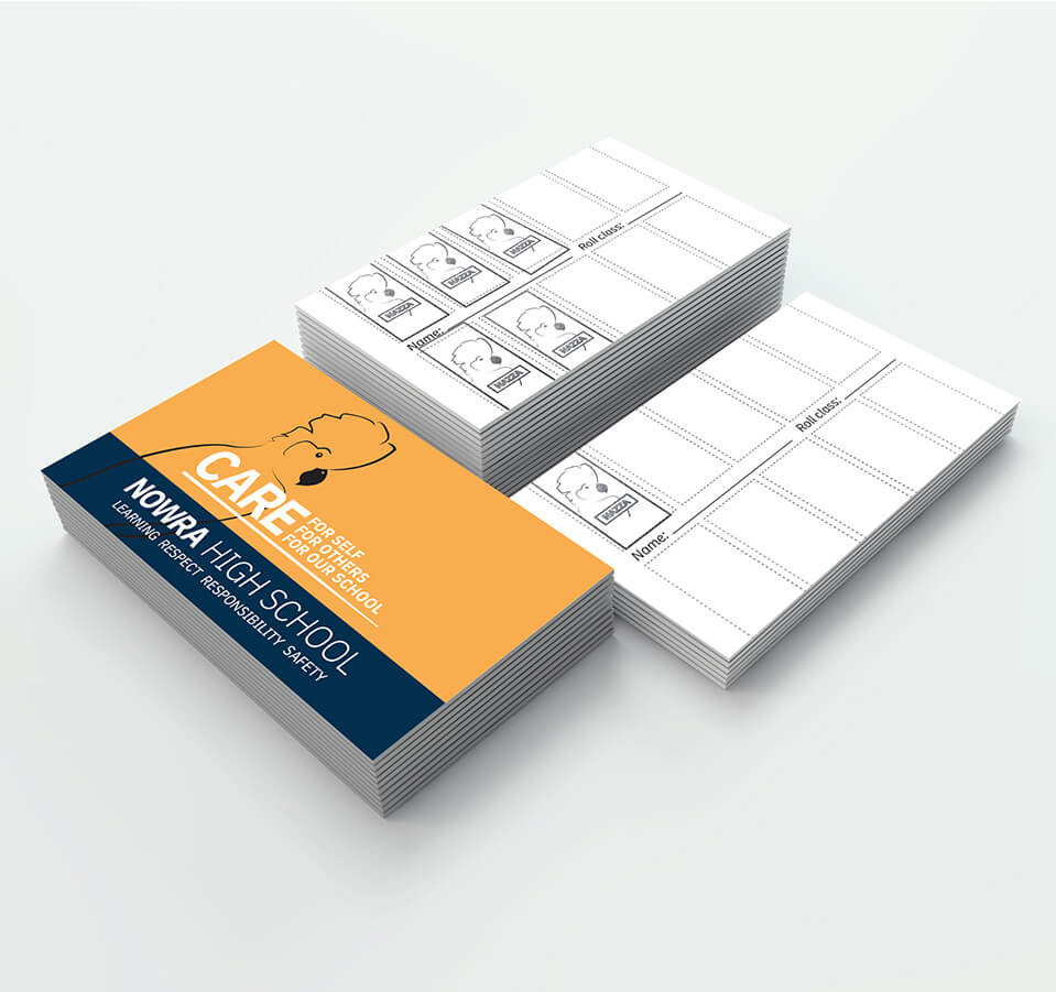 Nowra High School Business Card