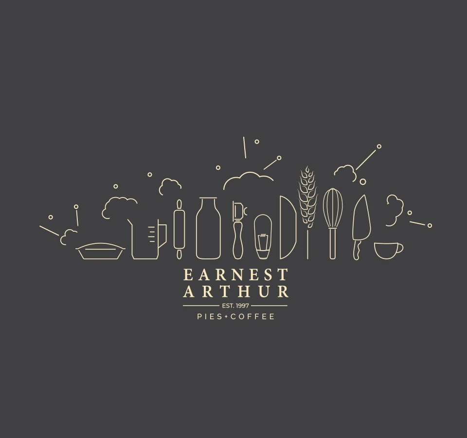 Brand Identity and SEO Website for Pies & Coffee Café