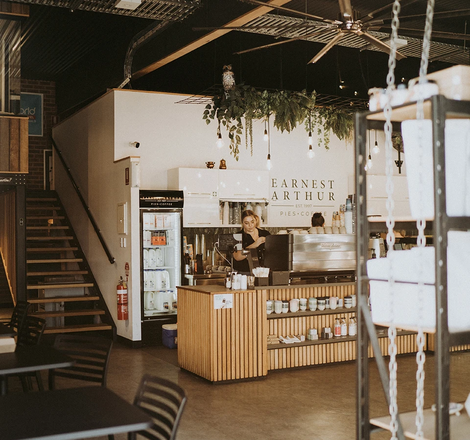 Brand Identity and SEO Website for Pies & Coffee Café