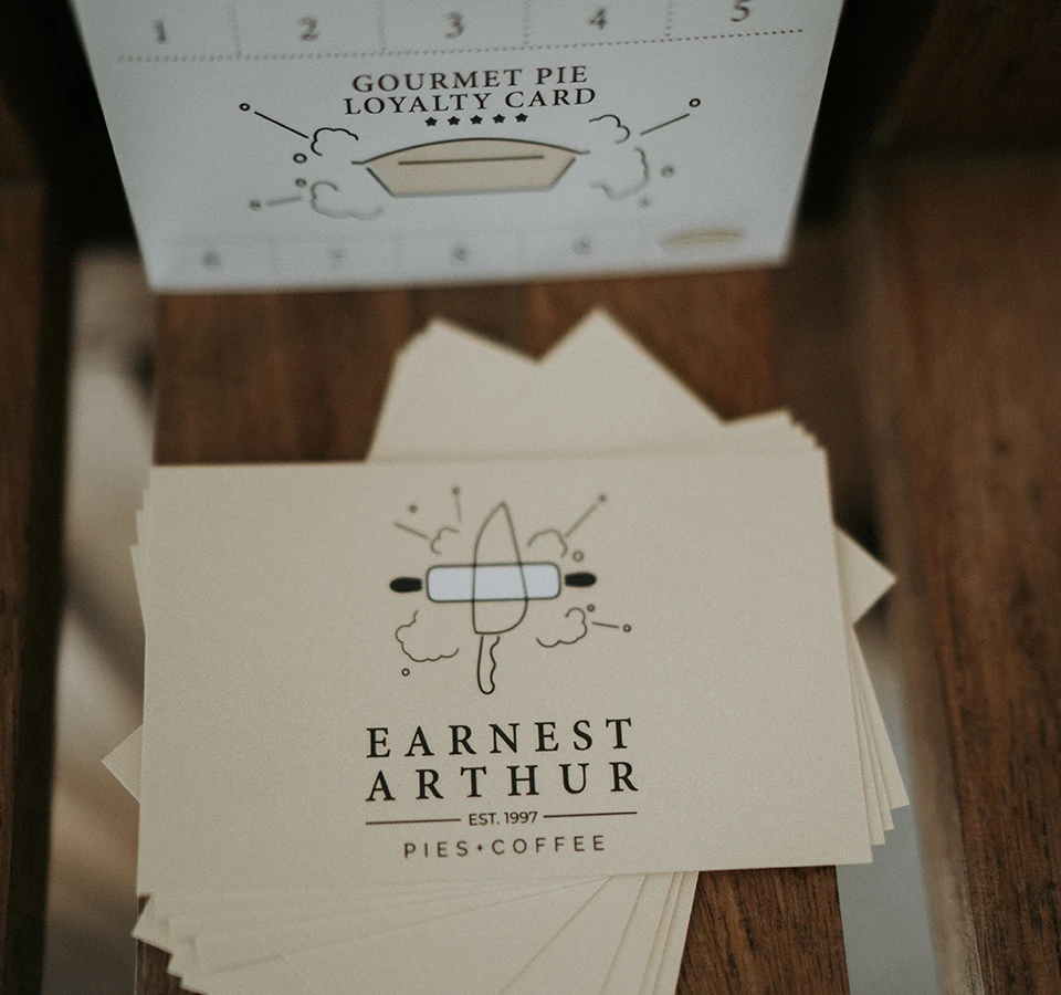 Brand Identity and SEO Website for Pies & Coffee Café