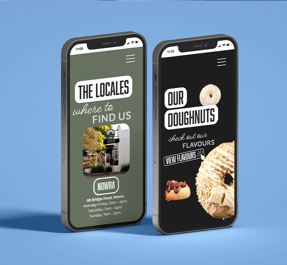 Website and SEO optimization for Doughnuts Café
